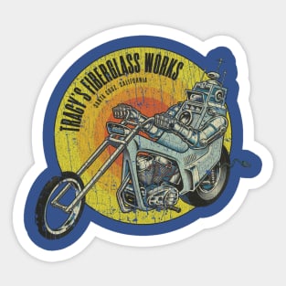 Tracy’s Fiberglass Works 1970 Sticker
